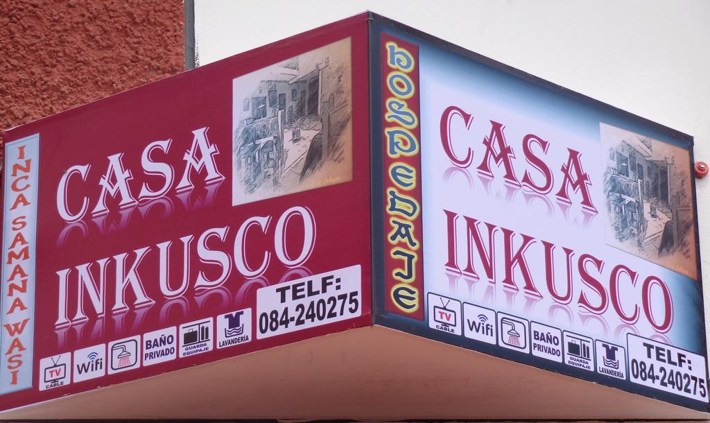 Hospedaje Casa Inkusco Cusco Eksteriør billede